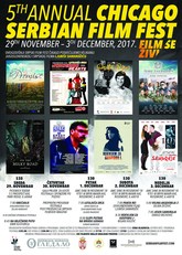 Serbian Film Fest Chicago 2017 Plakat