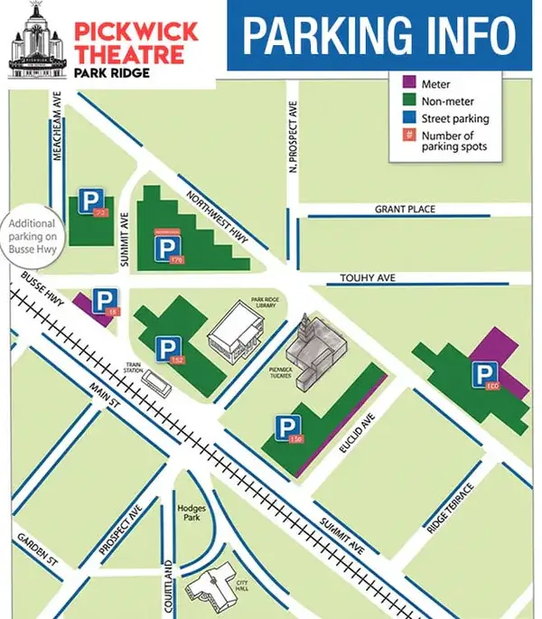 Pickwick Theatre - Parking Info